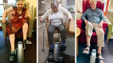 Middlesex Residents beat dementia with new pedal exerciser